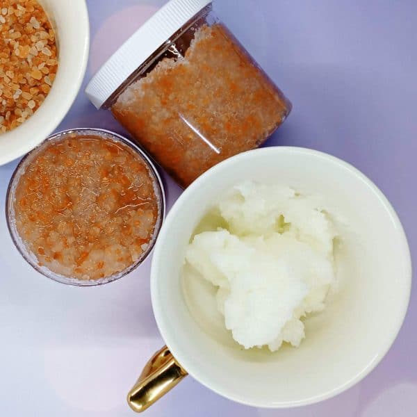 Pineapple & Papaya Salt Scrub